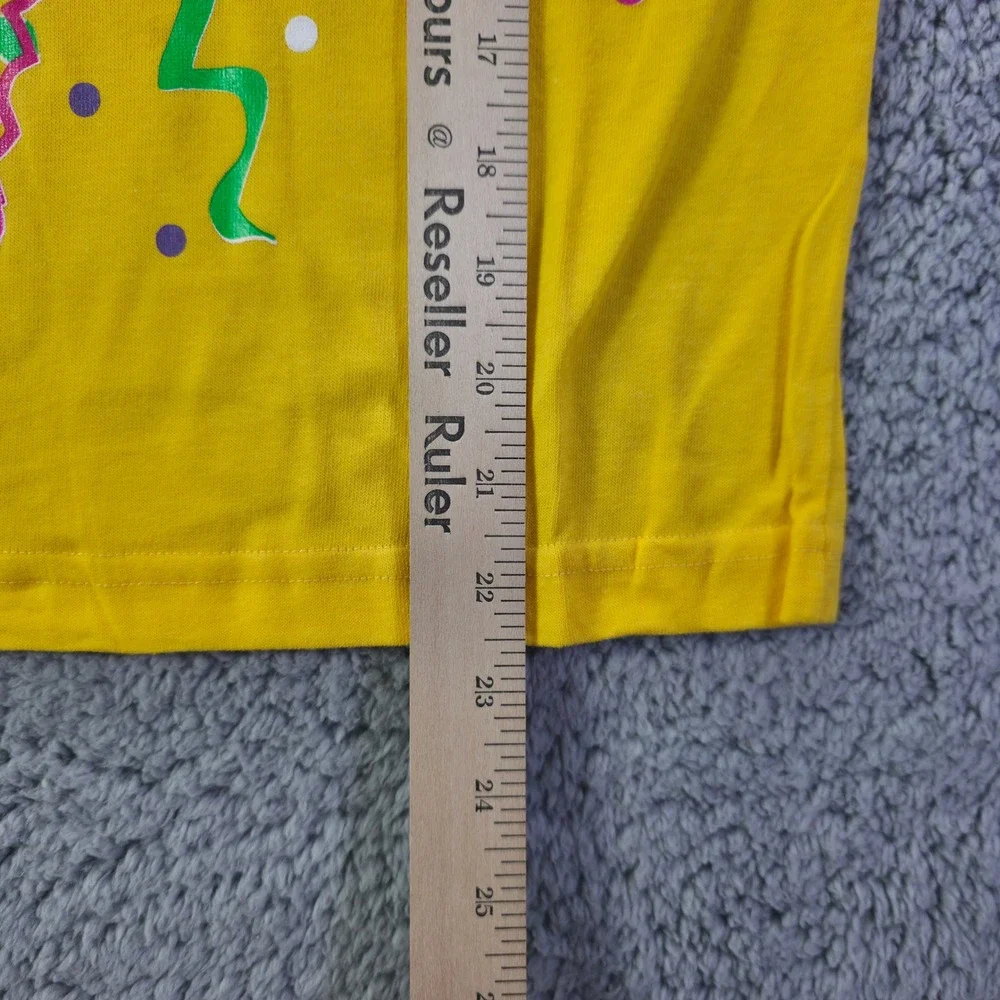 Copper Key Kids Yellow Sun Graphic Short Sleeve T-Shirt Size M